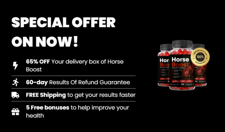 Horse Boost SPECIAL OFFER ON NOW!