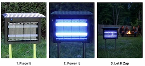 NovaVolt Solar Bug Zapper how to use